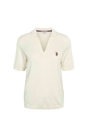 U.S. Polo Assn., UWLILWAN POLO SHORT SLEEVE - T-shirt basic - cloud dancer