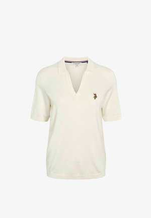 U.S. Polo Assn., UWLILWAN POLO SHORT SLEEVE - T-shirt basic - cloud dancer