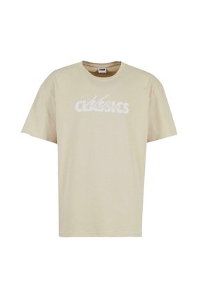 Urban Classics, LOGO HEAVY  - T-shirt imprimé - sand