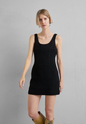 DESIGNERS REMIX ALASKA SHORT DRESS - Φόρεμα σε ίσια γραμμή - black