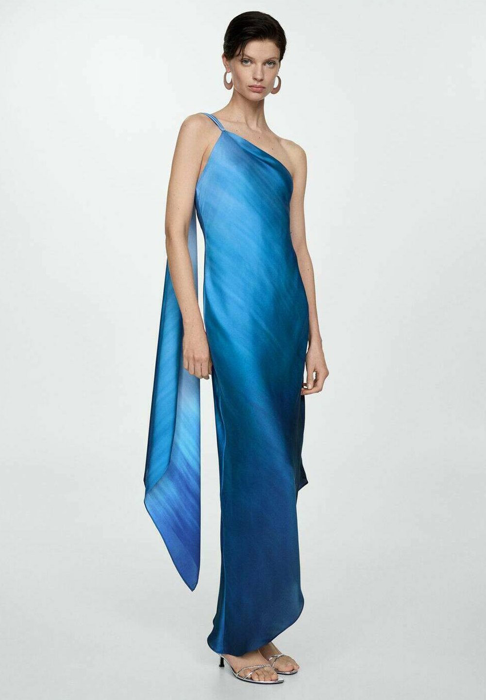 Mango Maxi dress - dark blue - Zalando