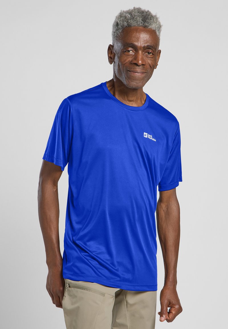 Jack Wolfskin TECH T M - T-shirt de sport - vibrant blue