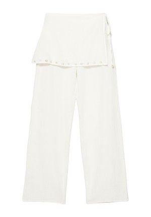 PULL&BEAR, FLOWY SARONG - TROUSERS - Minijupe - beige