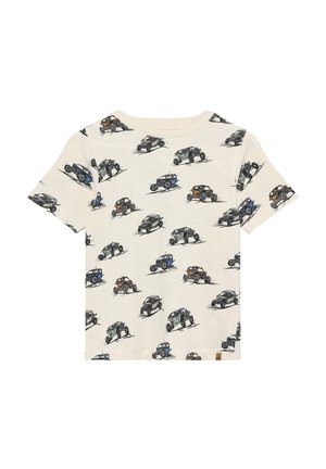 SHORT SLEEVE - Camiseta estampada - white swan