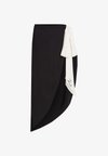 KARL LAGERFELD BEACHWEAR PAREO SIGNATURE BOW - Strandaccessoire - black