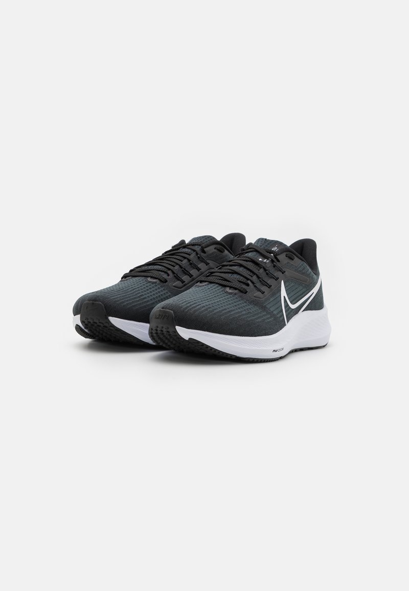 Nike AIR ZOOM PEGASUS - de running neutras black/white/dark grey/negro - Zalando.es