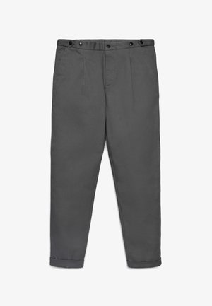 Calliope, PANTALONE LUNGO TINTA UNITA - Stoffhose - grigio scuro