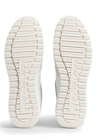 Calvin Klein Jeans TOOTHY RUNNER IRREGULAR LINES  - Tenisice - white/ancient white