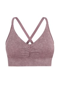 MARBLE SEAMLESS - Sport-BH med lätt stöd - pink