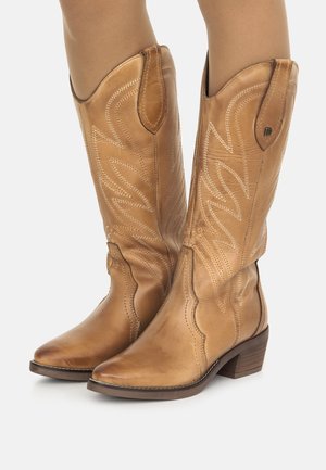 Cowboy- / bikerstøvler - brown