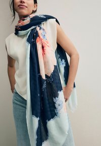 Next LIGHTWEIGHT - Sjal / Tørklæder - navy coastal floral