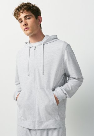 Next, REGULAR FIT - SOFT TOUCH LIGHTWEIGHT  - Sweatjakke - light grey