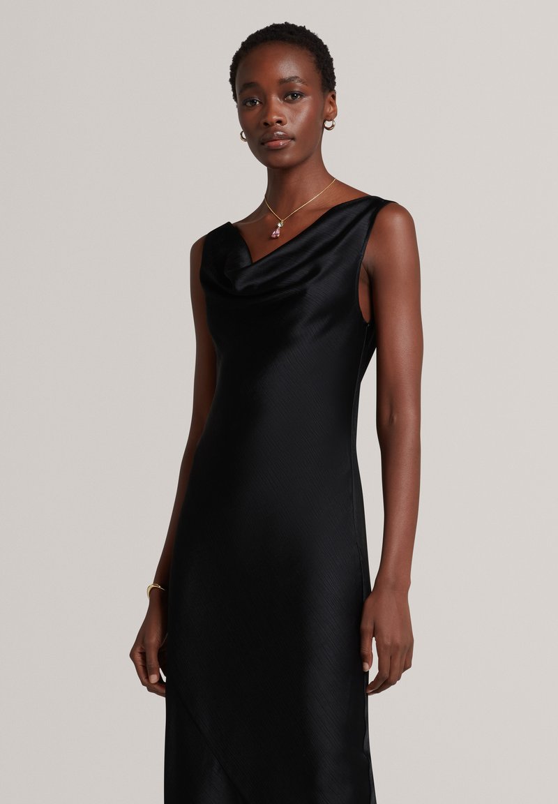 ted baker black evening dress ted baker size3 Black evening dress