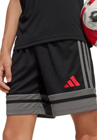 adidas Performance SQUADRA YOUTH - Shorts - schwarzgrau