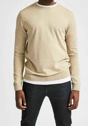 Strickpullover - beige