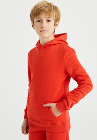 WE Fashion Felpa con cappuccio - red
