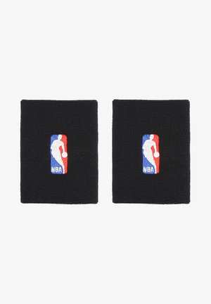 Nike Performance WRISTBANDS NBA 2 PACK - Muñequera - black/black
