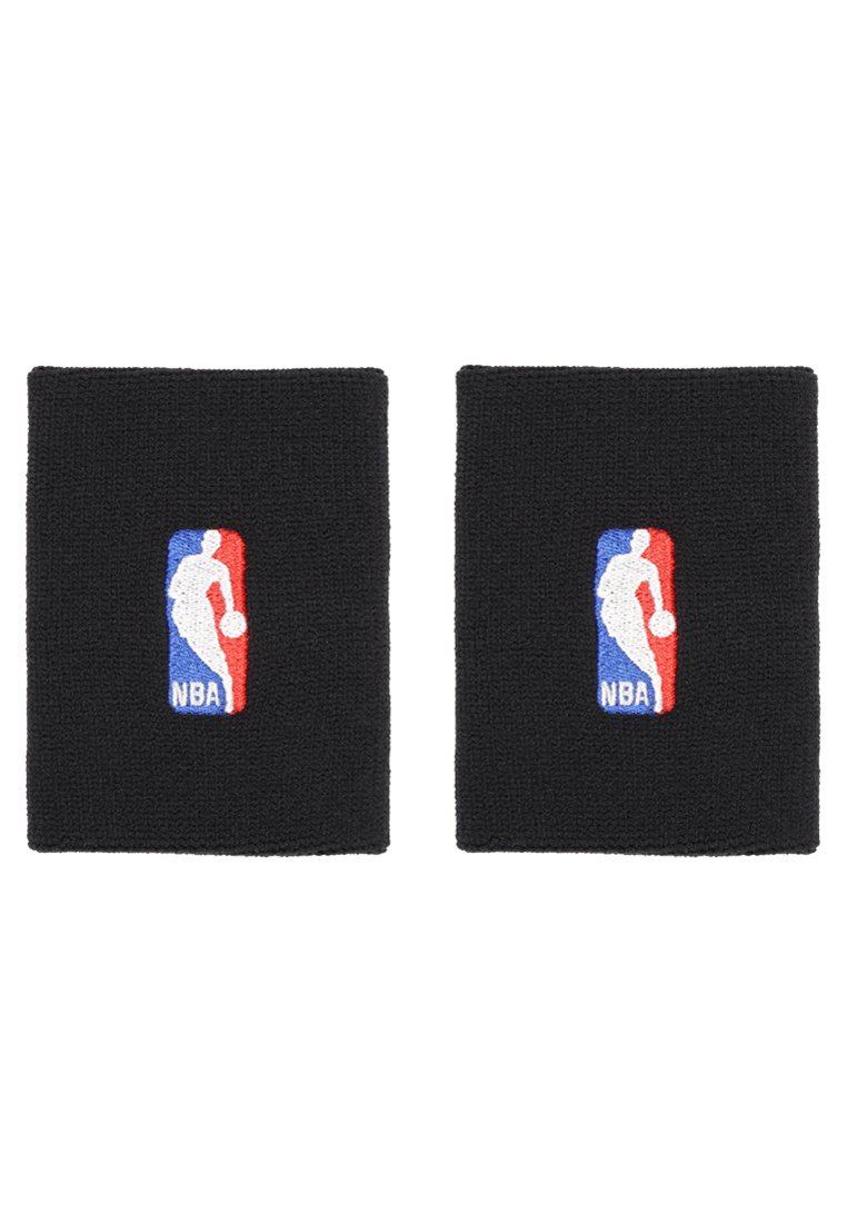 Nike Performance - WRISTBANDS NBA 2 PACK - Potítko - black/black, Zvětšit