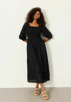 FatFace, REGULAR FIT - MIDI DRESS . - Denní šaty - black