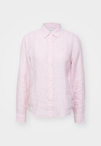 STRIPE SHIRT - Button-down blouse - peachy pink
