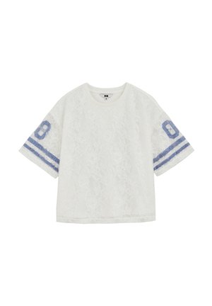 LACE - T-shirt imprimé - white