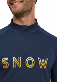 FALKE SKIING - Maglietta a manica lunga - space blue