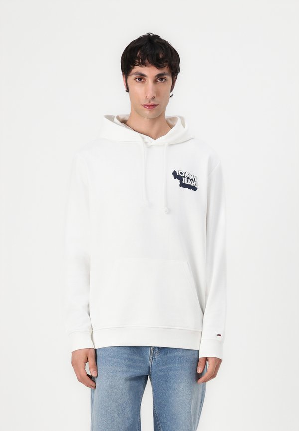 STACK BACK LOGO HOODIE - Sweatshirt - ecru3