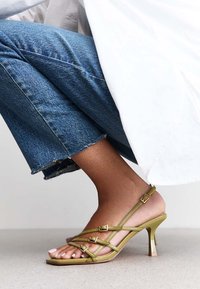 New Look Sandales à talons hauts - olive