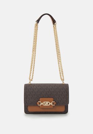 MICHAEL Michael Kors HEATHER XBODY - Cross body bag - brown/acorn