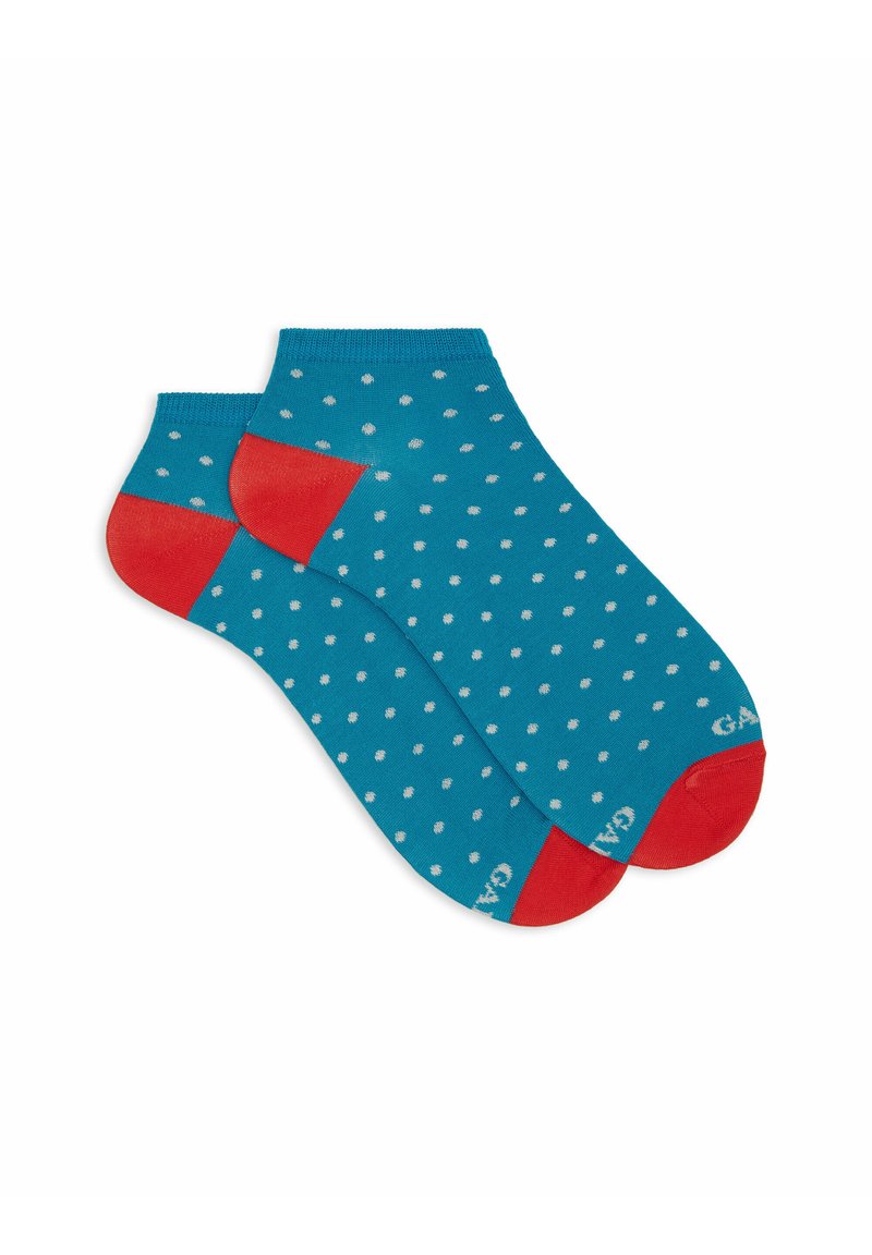 Gallo WITH POLKA DOT PATTERN - Socken - turchese latte
