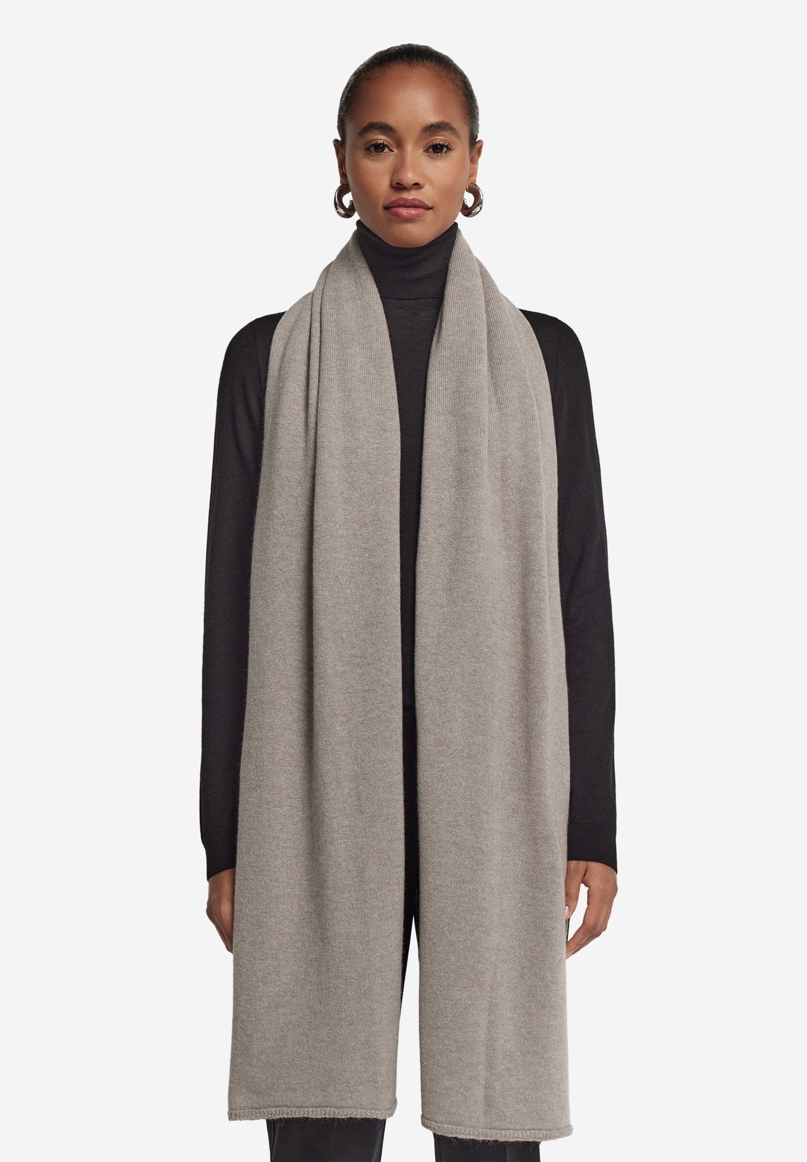 Sciarpa in maglia pelosa - Grigio - DONNA | H&M CH