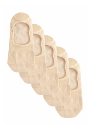 5 PACK   - Zeķes treniņiem - nude