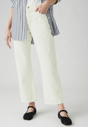 Jeans Straight Leg - white denim