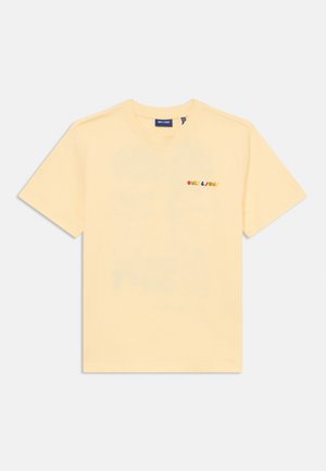 OSJJANLO LIFE LOOSE TEE - Majica kratkih rukava s printom - flan