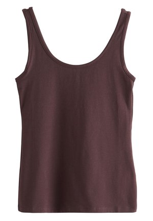 Next, THICK STRAP REGULAR FIT - Top - chocolate brown