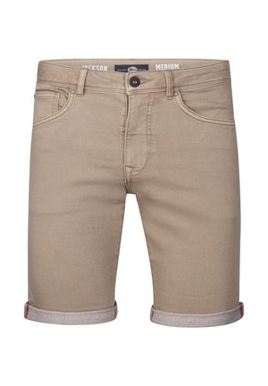 JACKSON COLOURED DENIM COCONUT - Denim shorts - eucalyptus