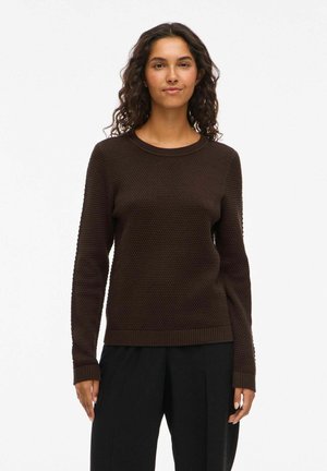 VIDALO O NECK  - Trui - coffee bean