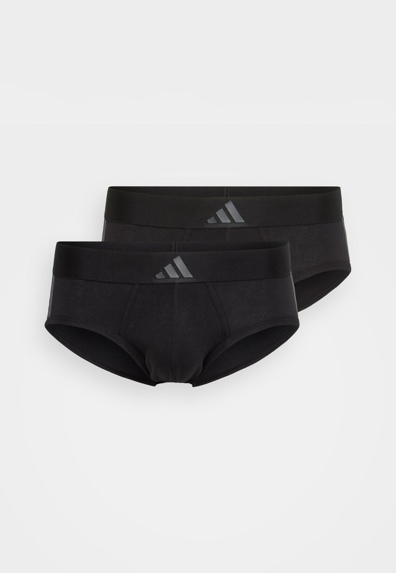 adidas Sportswear LOW RISE 2 PACK - Slip - black/noir - ZALANDO