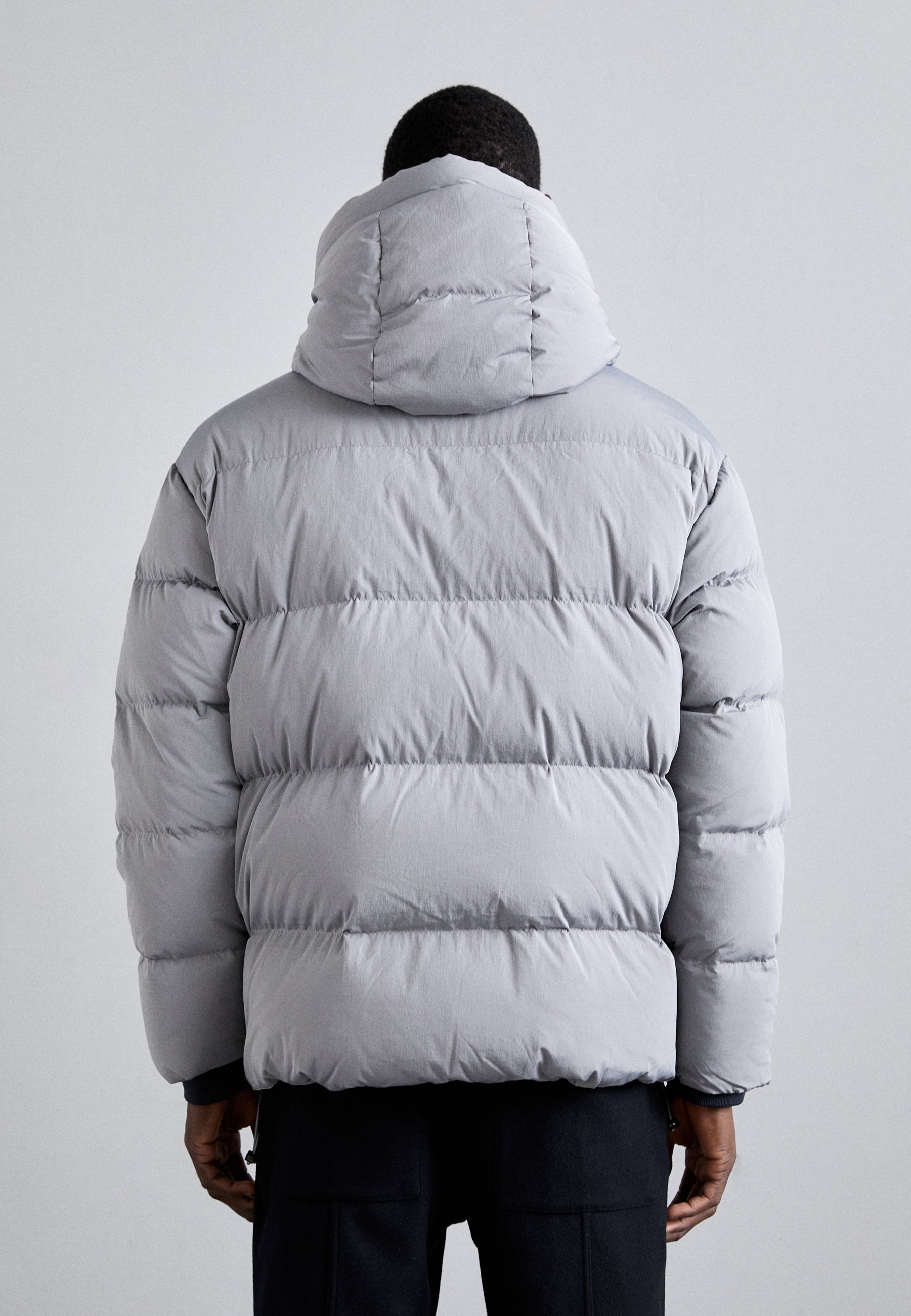 Emporio Armani GIACCA - Down jacket - grey - Zalando.co.uk