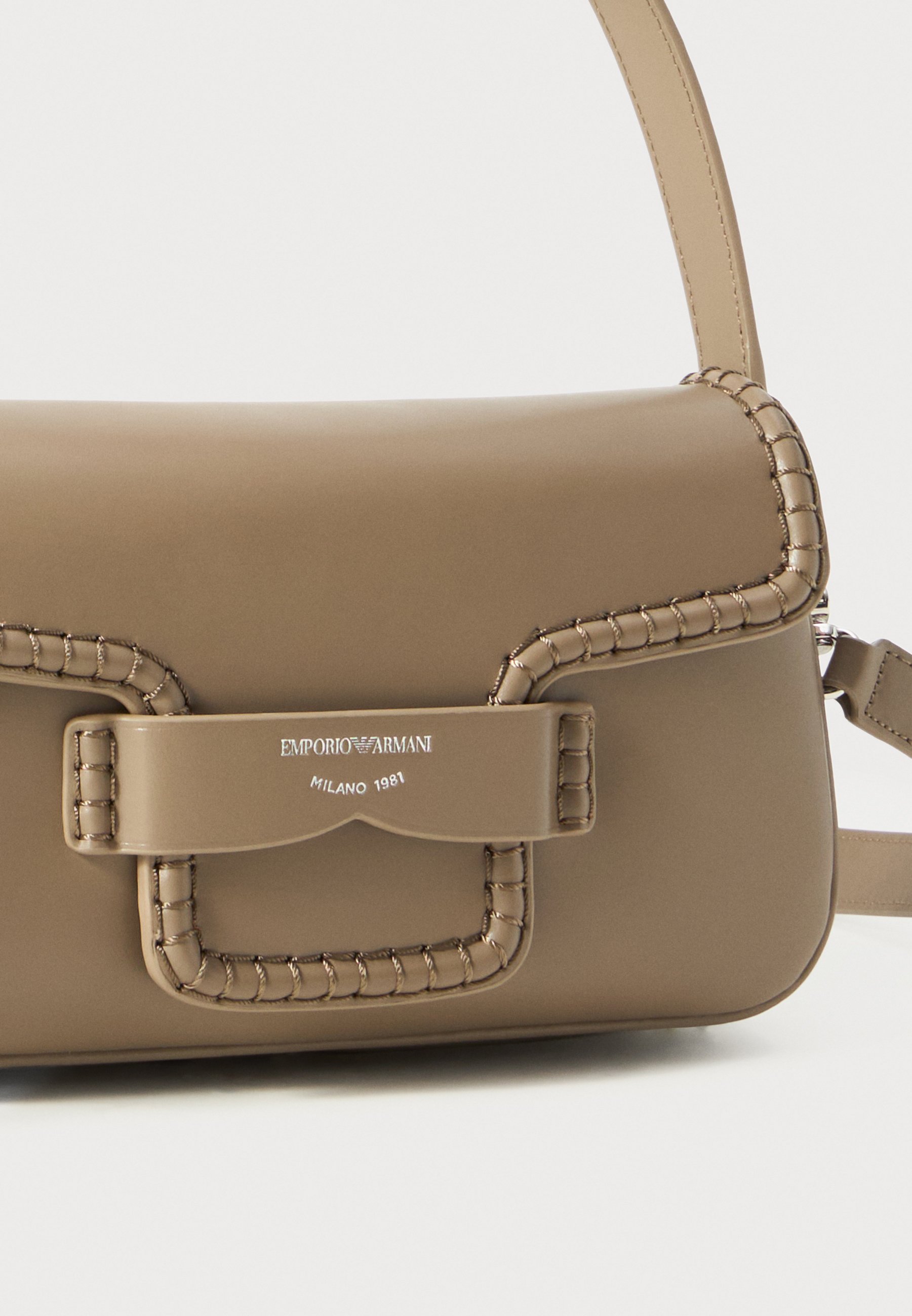 Emporio Armani SHOULDER BAG - Cross body bag - taupe - Zalando.co.uk