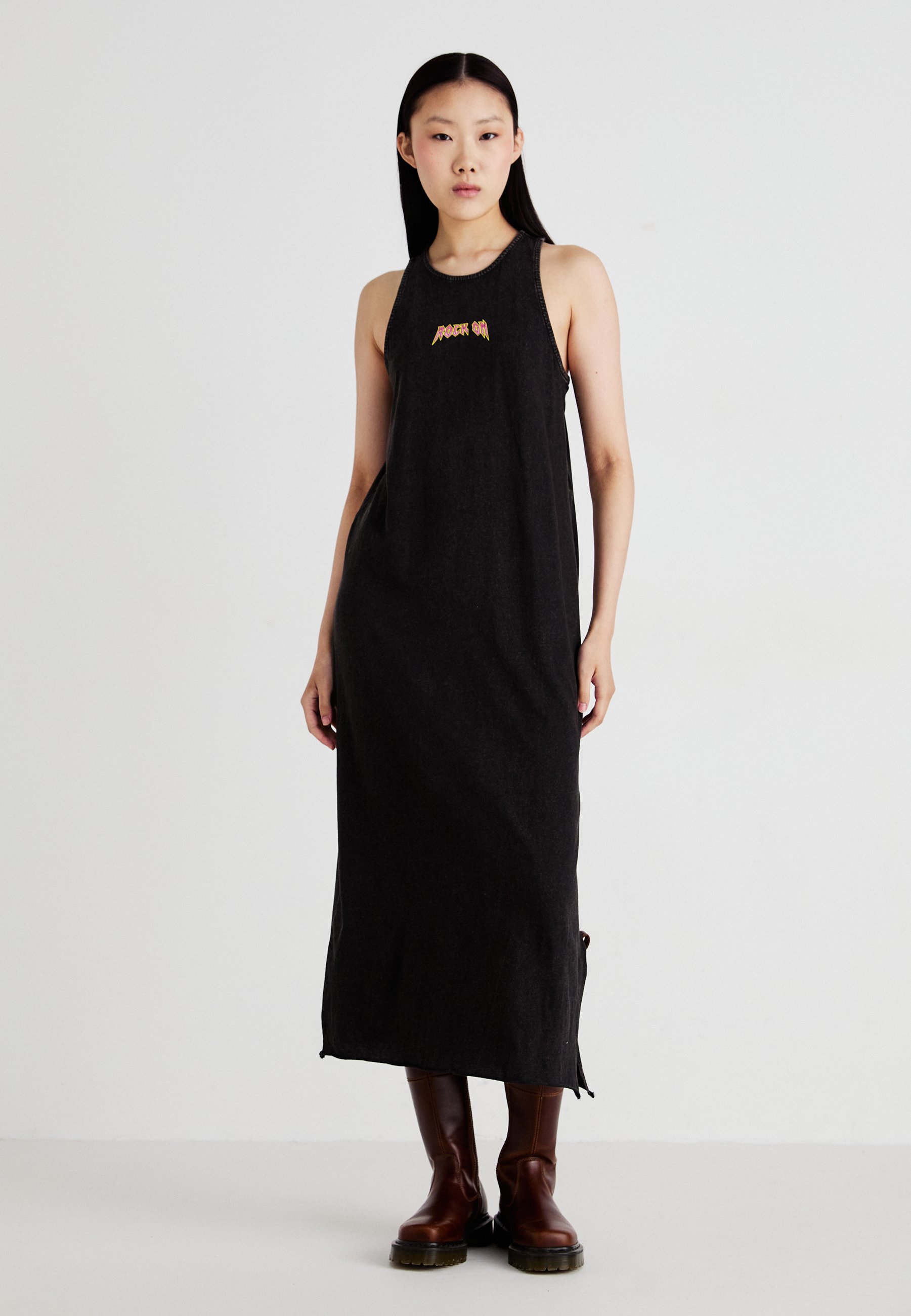 ONLY ONLLUCY DRIVE DRESS BOX - Jersey dress - black/black - Zalando.ie