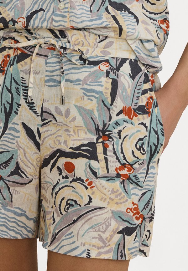 TISSUE LINEN SHORT - Shorts3