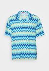 SHORT SLEEVE SHIRT - Doplnky na pláž - blue/green