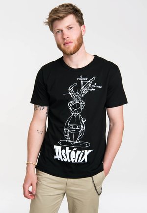 Logoshirt T-Shirt Idefix - Faces - Asterix in altweiß günstig kaufen