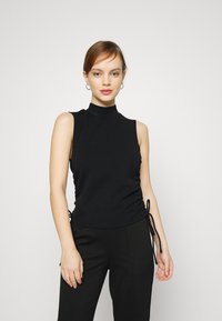 Pieces Petite PCKENNA TOP - Blusa - black