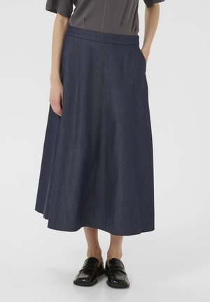 A-lijn rok - ombre blue