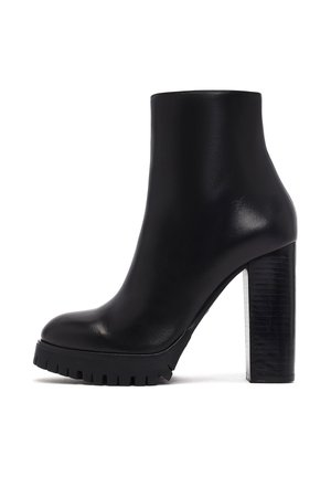 Derimod, High heeled ankle boots - black