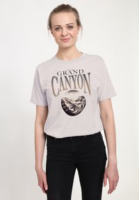 Henry Tiger NEXT STOP GRAND CANYON - Camiseta estampada - natural