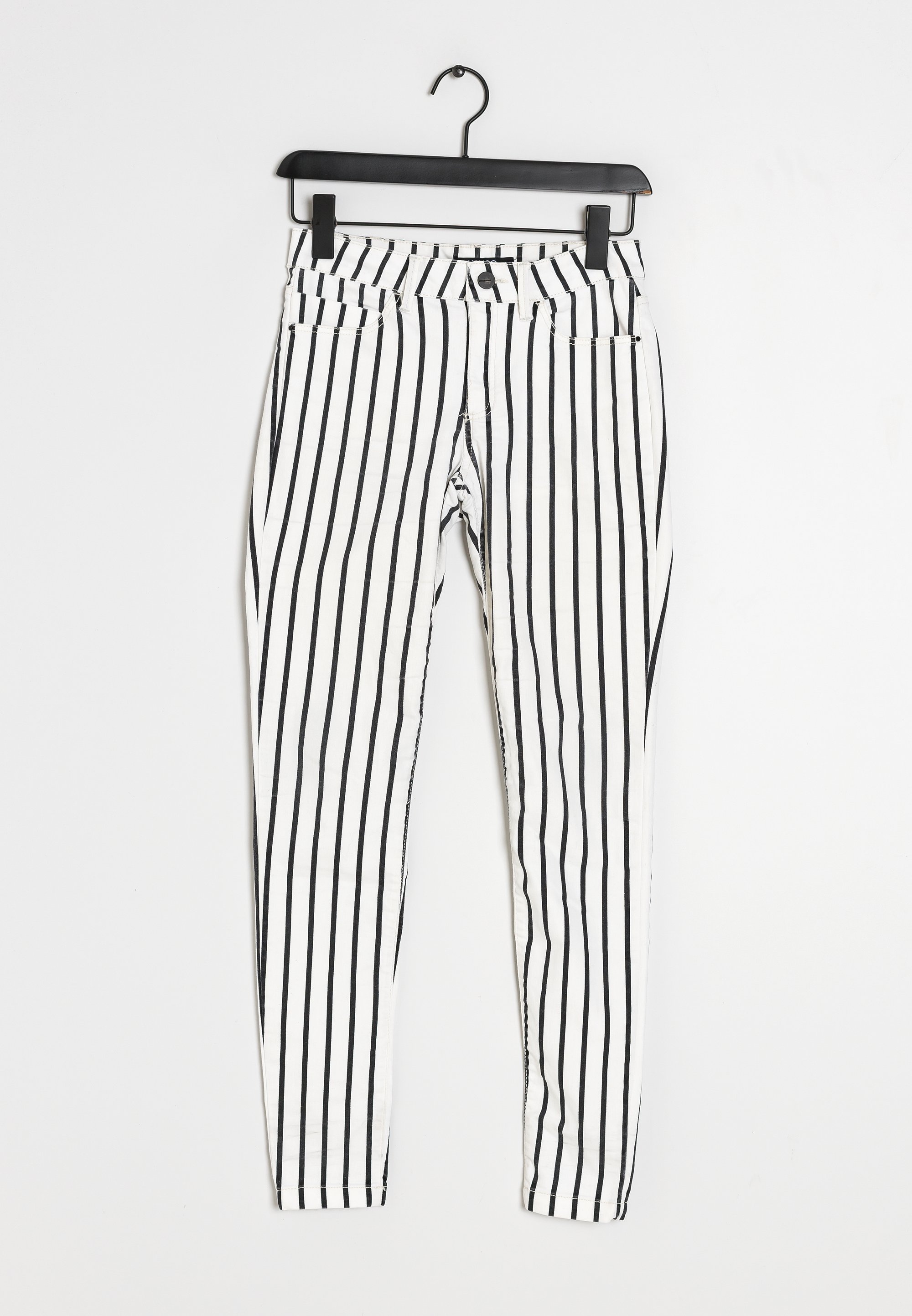 Mango Trousers black /white/black (Pre-owned) - Main Image