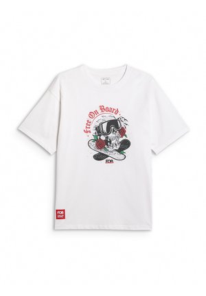 4F, - T-shirt z nadrukiem